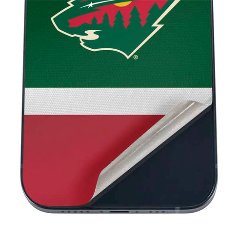NHL Minnesota Wild Jersey iPhone 17 Pro Max Skin