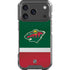 NHL Minnesota Wild Jersey iPhone 18 Pro Clear Case
