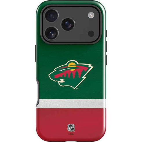 NHL Minnesota Wild Jersey iPhone 18 Pro Impact Case