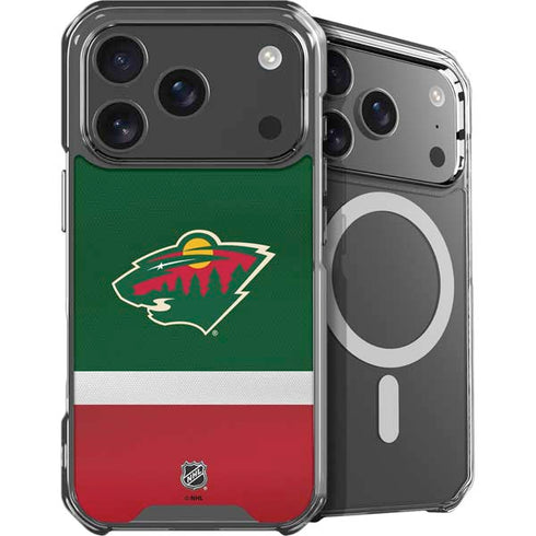 NHL Minnesota Wild Jersey iPhone 18 Pro MagSafe Case