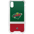 NHL Minnesota Wild Jersey iPhone XS Clear Case