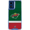 NHL Minnesota Wild Jersey Moto G 5G (2024) Clear Case