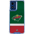 NHL Minnesota Wild Jersey Moto G 5G (2024) Clear Case