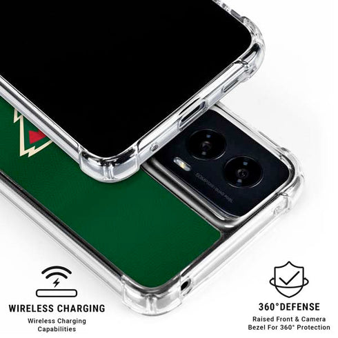 NHL Minnesota Wild Jersey Moto G Power 5G (2024) Clear Case