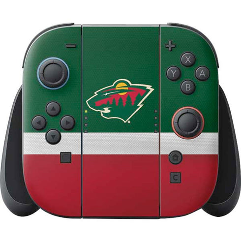 NHL Minnesota Wild Jersey Nintendo Skins