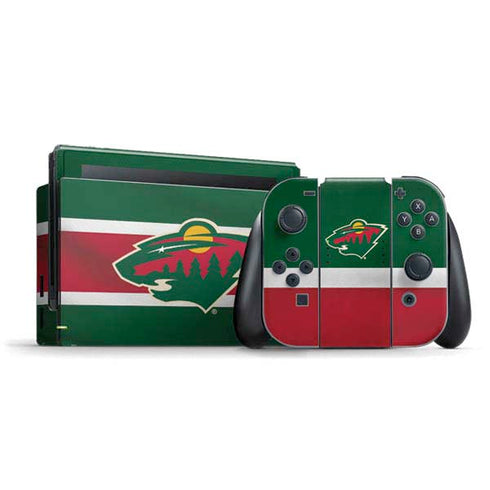 NHL Minnesota Wild Jersey Nintendo Skins