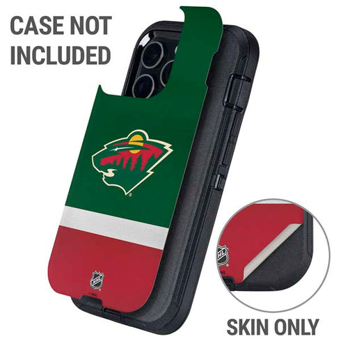 NHL Minnesota Wild Jersey Otterbox Defender iPhone Skin