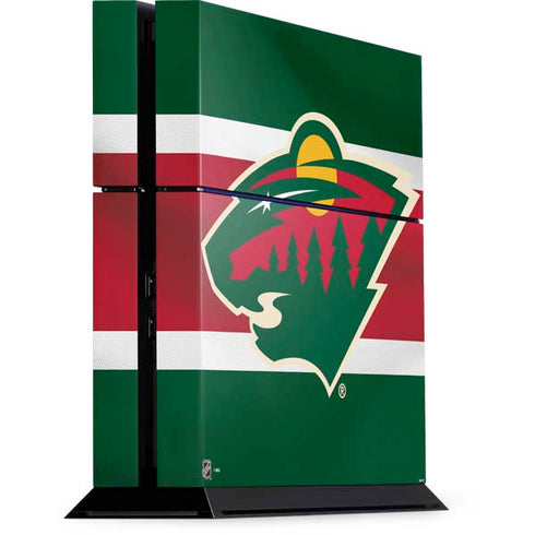 NHL Minnesota Wild Jersey PlayStation PS4 Skins