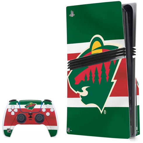 NHL Minnesota Wild Jersey PlayStation PS5 Skins