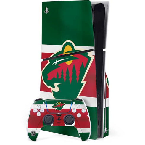 NHL Minnesota Wild Jersey PlayStation PS5 Skins
