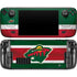 NHL Minnesota Wild Jersey Steam Deck Handheld Gaming Computer OLED Skin