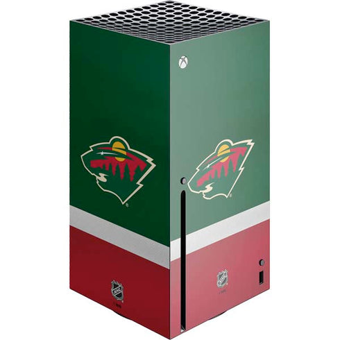 NHL Minnesota Wild Jersey Xbox Series X Skins