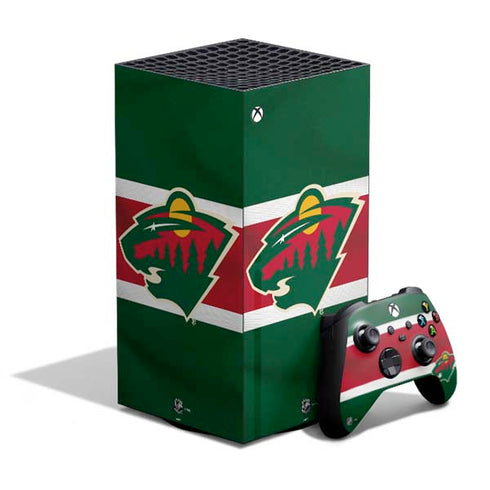 NHL Minnesota Wild Jersey XBox Series X Digital Edition Bundle Skin