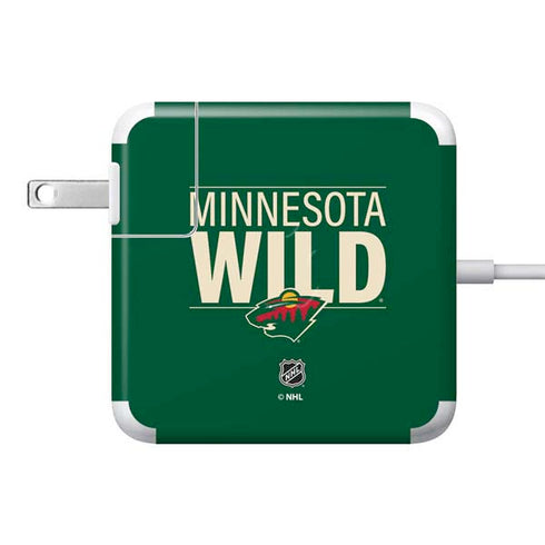 NHL Minnesota Wild Lineup 85W Power Adapter (15 and 17 inch MacBook Pro Charger) Skin