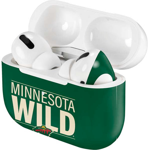 NHL Minnesota Wild Lineup AirPods Skins