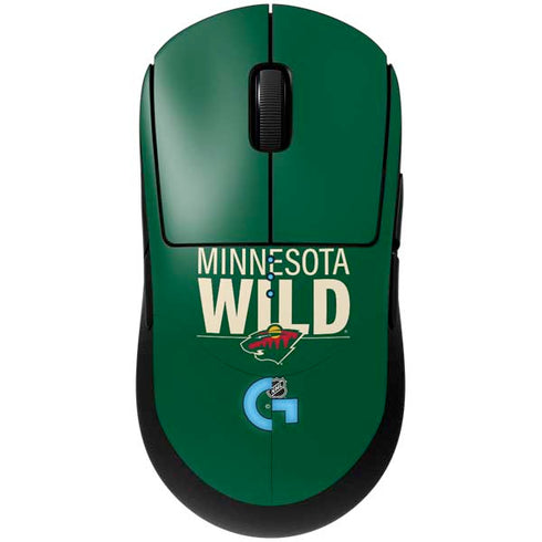 NHL Minnesota Wild Lineup G Pro Wireless Gaming Mouse Skin