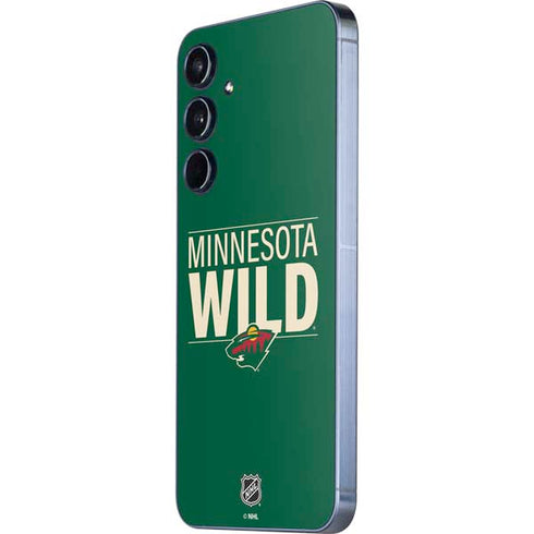 NHL Minnesota Wild Lineup Galaxy A35 5G Skin