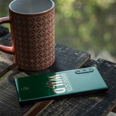 NHL Minnesota Wild Lineup Galaxy Note 10 Plus Skin