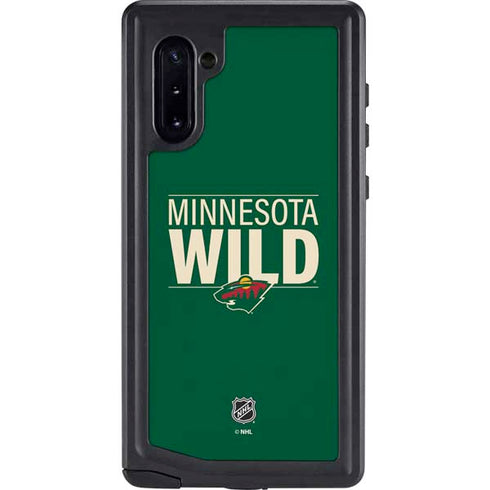 NHL Minnesota Wild Lineup Galaxy Cases
