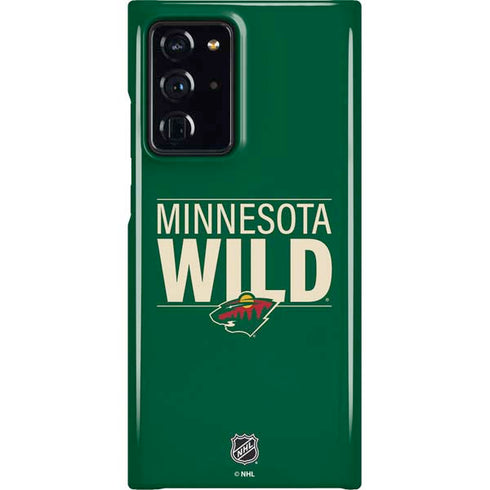 NHL Minnesota Wild Lineup Galaxy Cases