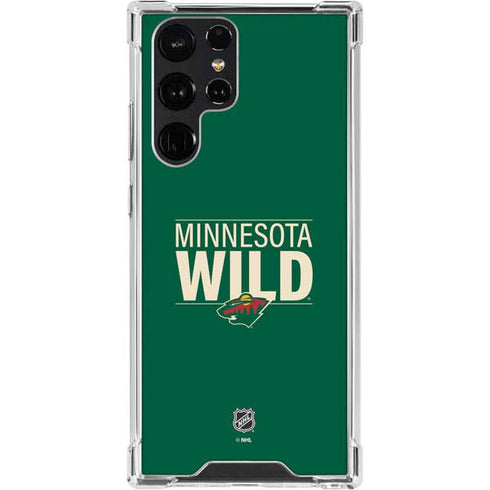 NHL Minnesota Wild Lineup Galaxy S23 Ultra Clear Case