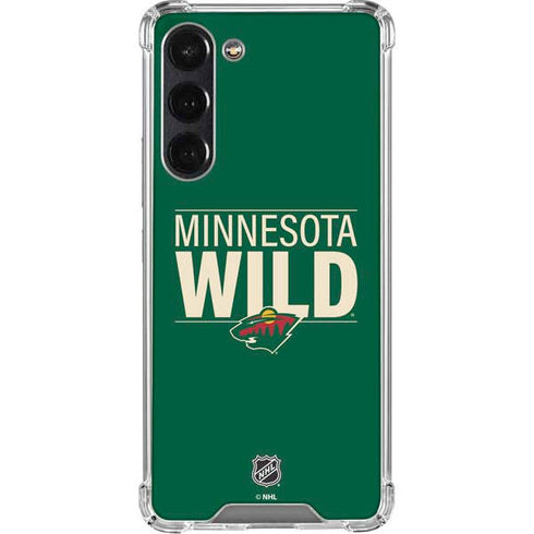 NHL Minnesota Wild Lineup Galaxy S24 FE Clear Case