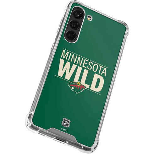 NHL Minnesota Wild Lineup Galaxy S24 FE Clear Case