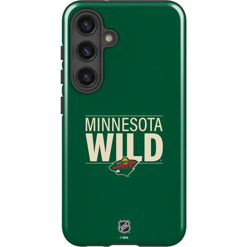 NHL Minnesota Wild Lineup Galaxy S25 Impact Case