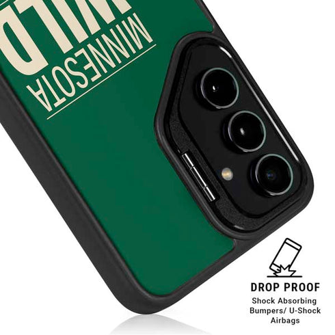NHL Minnesota Wild Lineup Galaxy S25 Kickstand Case