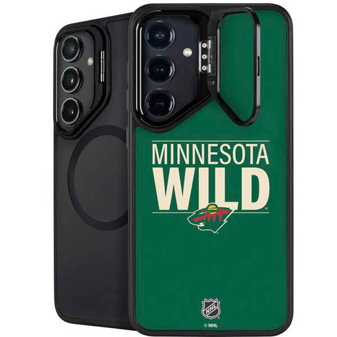NHL Minnesota Wild Lineup Galaxy S24 Plus Kickstand Case