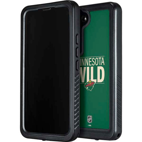 NHL Minnesota Wild Lineup Galaxy S24 Plus Waterproof Case
