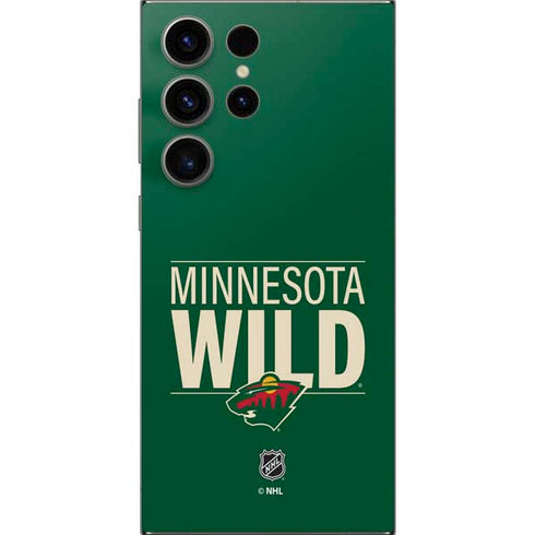 NHL Minnesota Wild Lineup Galaxy S24 Ultra Skin