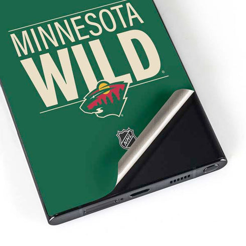 NHL Minnesota Wild Lineup Galaxy S25 Ultra Skin