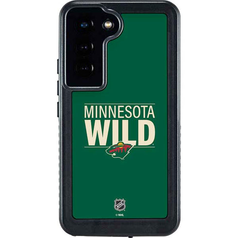 NHL Minnesota Wild Lineup Galaxy S24 Waterproof Case