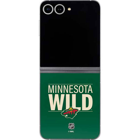 NHL Minnesota Wild Lineup Galaxy Z Flip6 Skin