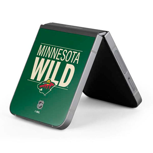 NHL Minnesota Wild Lineup Galaxy Z Flip6 Skin