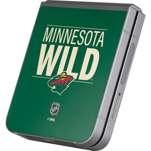 NHL Minnesota Wild Lineup Galaxy Z Flip6 Skin