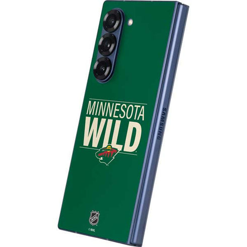 NHL Minnesota Wild Lineup Galaxy Z Fold6 Skin