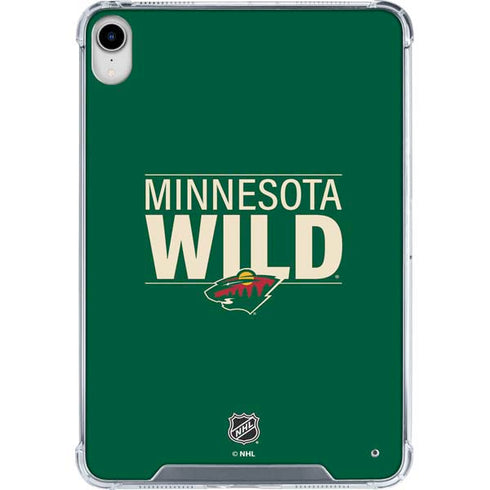 NHL Minnesota Wild Lineup iPad 11th Gen (2025) Clear Case