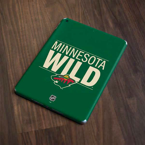 NHL Minnesota Wild Lineup Apple iPad Skin