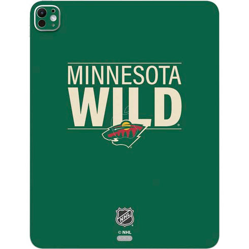 NHL Minnesota Wild Lineup iPad Pro 13in M4 (2024) Skin