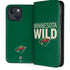 NHL Minnesota Wild Lineup iPhone 15 Plus Folio Case