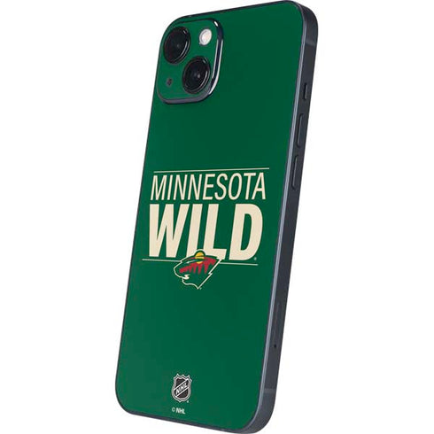 NHL Minnesota Wild Lineup iPhone 15 Skin