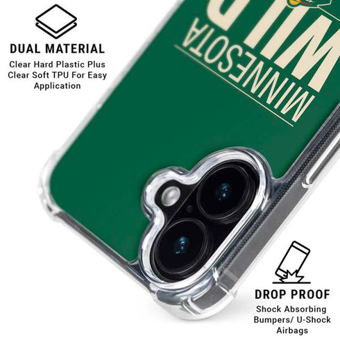 NHL Minnesota Wild Lineup iPhone 16 MagSafe Case
