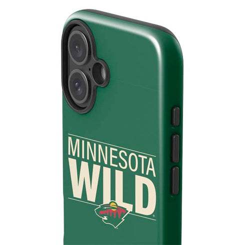 NHL Minnesota Wild Lineup iPhone 16 Plus Impact Case