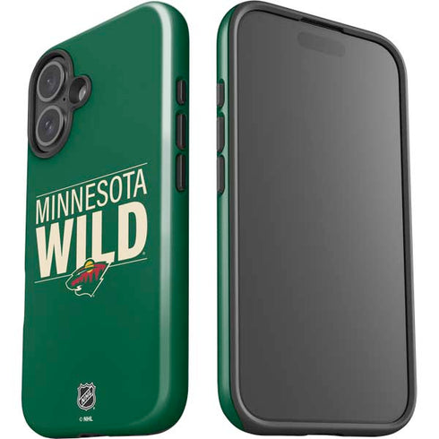 NHL Minnesota Wild Lineup iPhone 16 Plus Impact Case