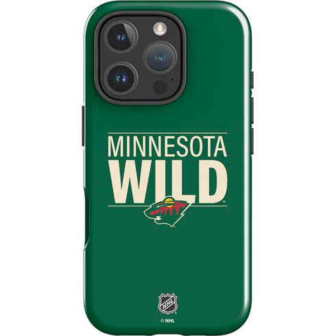 NHL Minnesota Wild Lineup iPhone 16 Pro Impact Case