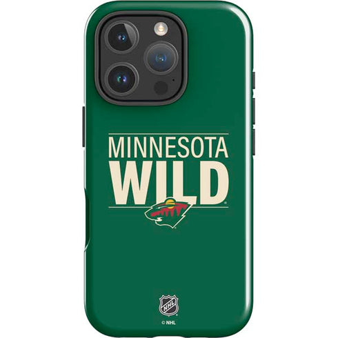 NHL Minnesota Wild Lineup iPhone 16 Pro Max Impact Case
