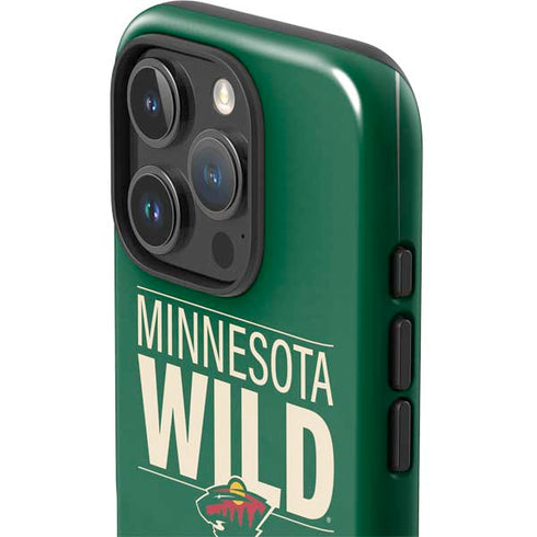 NHL Minnesota Wild Lineup iPhone 16 Pro Max Impact Case