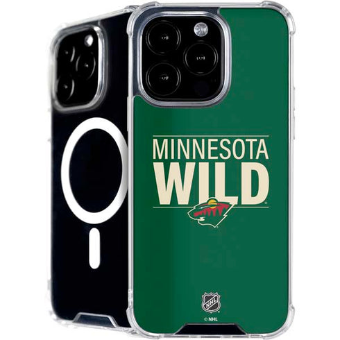 NHL Minnesota Wild Lineup iPhone 16 Pro Max MagSafe Case